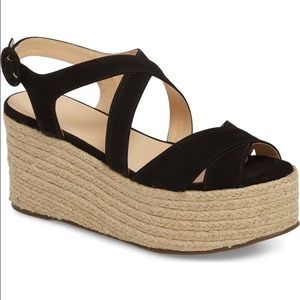 Klub Nico / Anthro VIKKI espadrille black suede